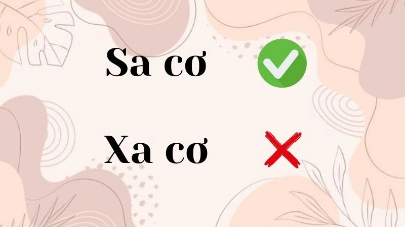 Xa cơ hay sa cơ đúng chính tả, sa cơ là từ đúng