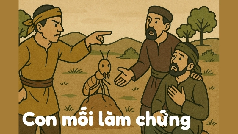 Tóm tắt Truyện dân gian - Con mối làm chứng đầy đủ nhất
