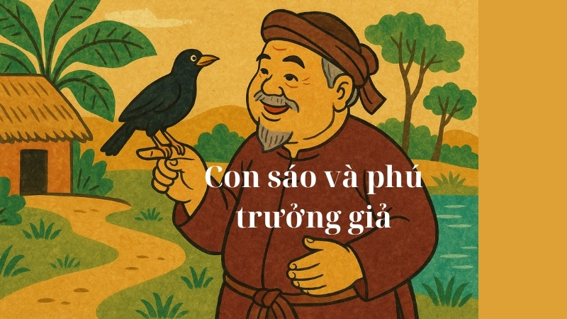 Tóm tắt truyện Con sáo và phú trưởng giả ngắn gọn nhất