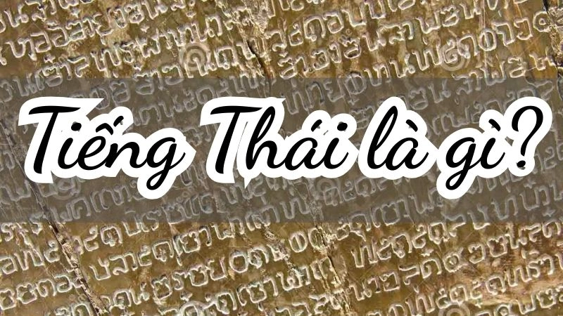 Tiếng Thái là ngôn ngữ chính thức của đất nước Thái Lan