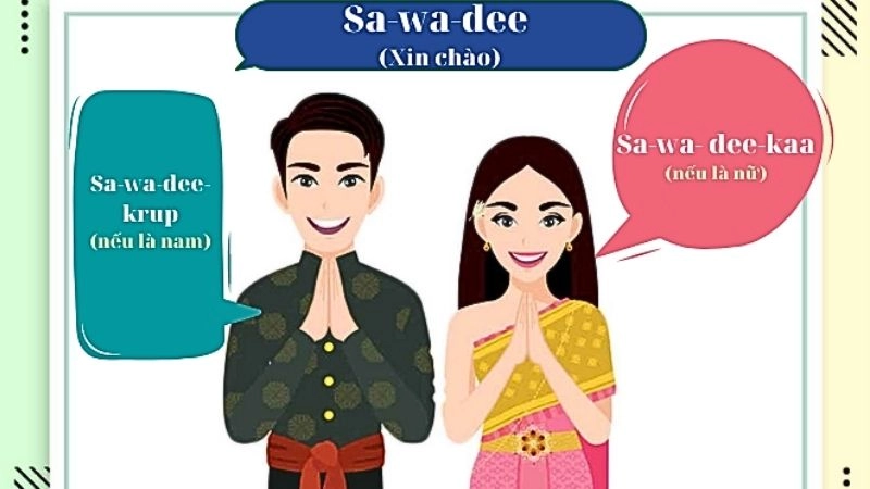 Tự học tiếng Thái cần biết những câu giao tiếp cơ bản