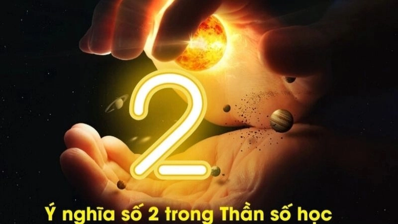 Số 2 thần số học tượng trưng cho sự kết nối và hợp tác