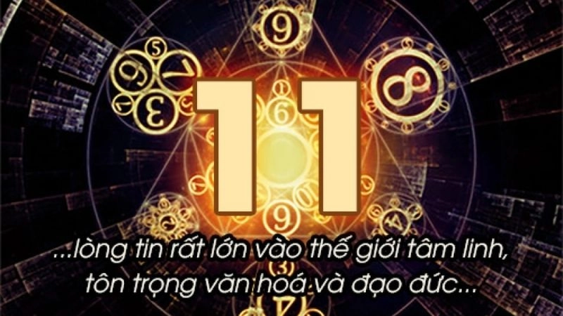 rong thần số học 11 đây là một con số bậc thầy