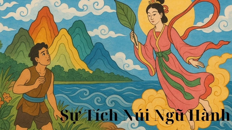 Tóm tắt truyện cổ tích Việt Nam - Núi Ngũ Hành ly kỳ