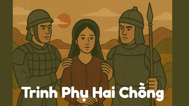 Truyện dân gian Trinh Phụ Hai Chồng tóm tắt đầy đủ
