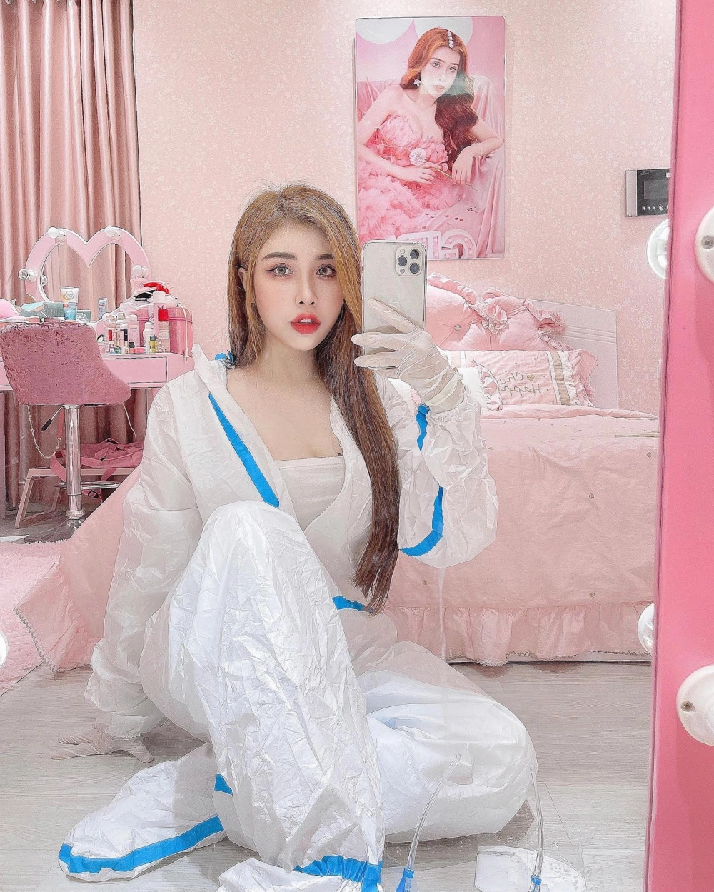 Pinky Bảo Trân và người yêu lộ ảnh ngọt ngào khiến fan thích thú
