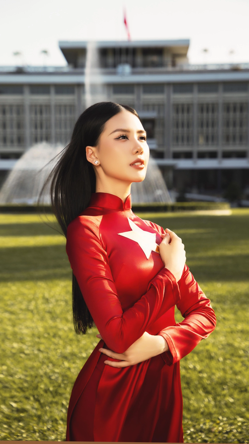 Bùi Quỳnh Hoa nói tiếng Anh lưu loát khiến fan bất ngờ