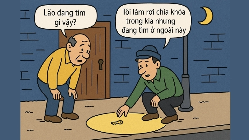 Tóm tắt Truyện cười - Chìa khóa câu chuyện nhỏ, bài học lớn