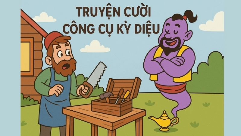 Tóm tắt Truyện cười - Công cụ kỳ diệu ngắn gọn, dễ hiểu