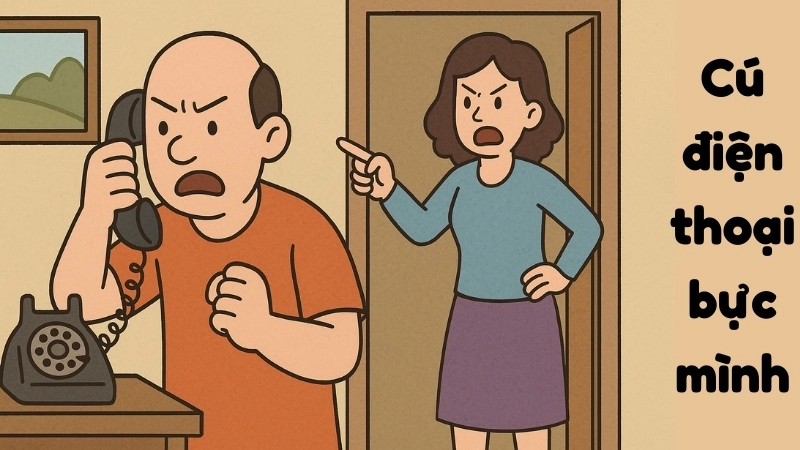 Tóm tắt Truyện cười - Cú điện thoại bực mình ngắn gọn nhất
