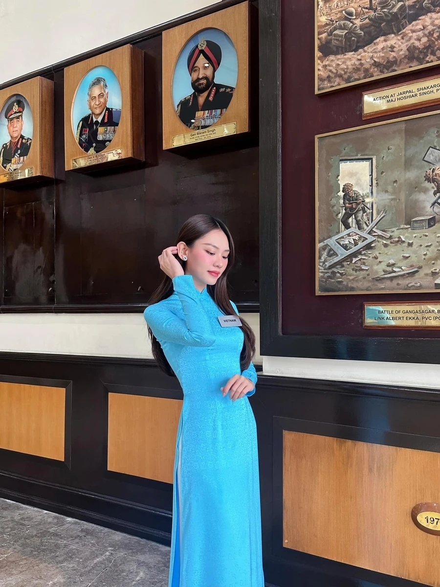 Chiều cao Huỳnh Nguyễn Mai Phương 1m70, vóc dáng chuẩn hoa hậu