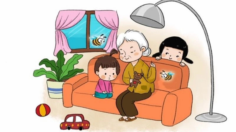 Thơ về bà là những bài thơ dạt dào cảm xúc về hình ảnh người bà tảo tần, hiền dịu