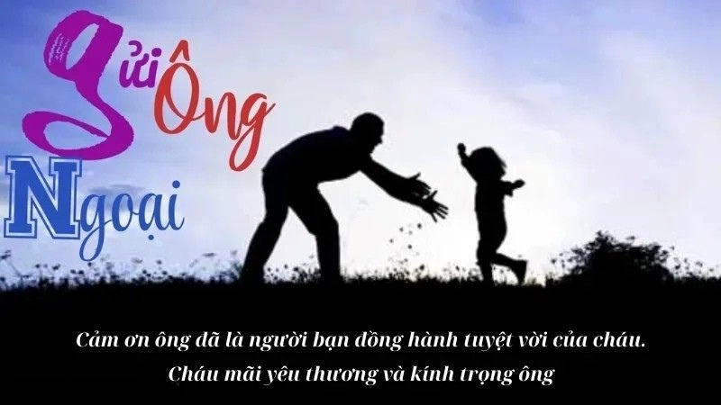 Ông ngoại mất để lại nhiều cảm xúc đau buồn với con cháu