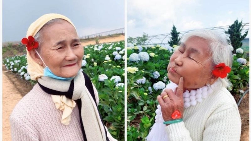  hình ảnh ông bà trẻ trung, xì tin, yêu đời