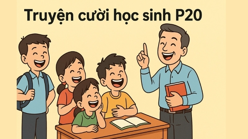 Tóm tắt Truyện cười - Truyện cười học sinh p20 vui nhộn