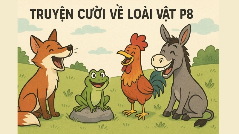 Tóm tắt Truyện cười - Truyện cười về loài vật p8 hay nhất