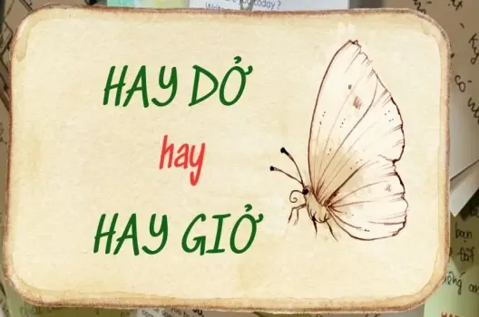 Hay dở hay hay giở đúng chính tả gây tranh cãi ngôn ngữ