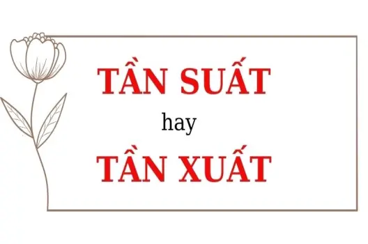 Tần suất hay tần xuất đúng chính tả? Nhiều người đang sai