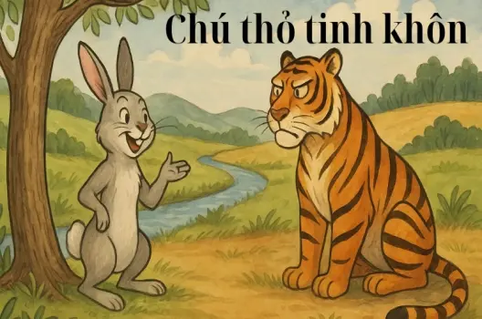 Tóm tắt truyện cổ tích Việt Nam - Chú thỏ tinh khôn hay