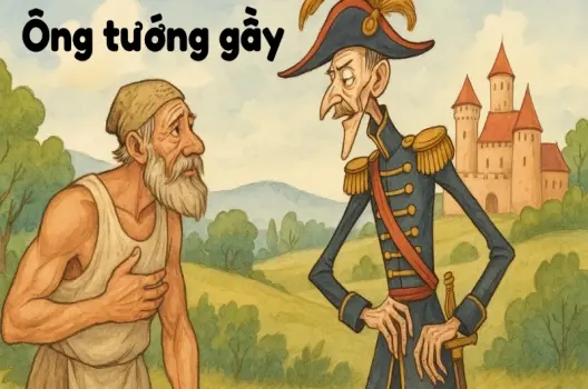 Tóm tắt truyện cổ tích Việt Nam - Ông tướng gầy hay nhất