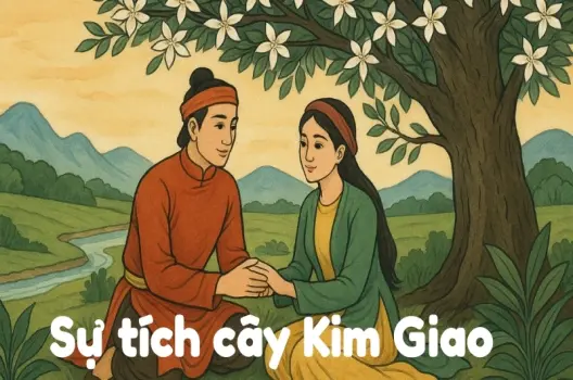 Tóm tắt truyện cổ tích Việt Nam - Sự tích cây Kim Giao