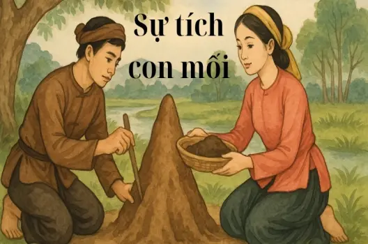 Tóm tắt truyện cổ tích Việt Nam - Sự tích con mối hay nhất
