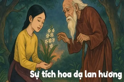 Tóm tắt truyện cổ tích Việt Nam - Sự tích hoa dạ lan hương