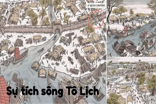 Tóm tắt truyện cổ tích Việt Nam - Sự tích sông Tô Lịch