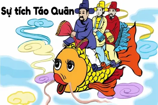 Tóm tắt truyện cổ tích Việt Nam - Sự tích Táo Quân