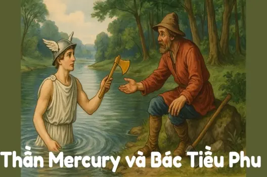 Tóm tắt Truyện ngụ ngôn Thần Mercury và Bác Tiều Phu hay nhất