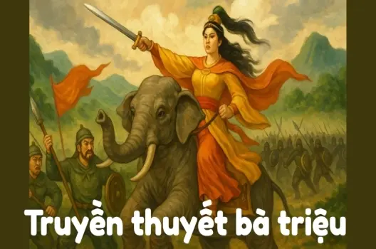 Tóm tắt Truyện dân gian - Truyền thuyết Bà Triệu đầy đủ