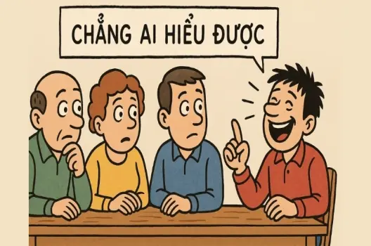 Tóm tắt Truyện cười - Chẳng ai hiểu được ngắn gọn, dễ hiểu