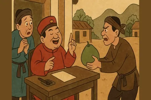 Tóm tắt Truyện cười - Truyện vả quan huyện ngắn gọn hay nhất