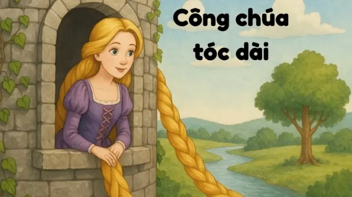 Truyện cổ tích nước ngoài - Công chúa tóc dài hay nhất
