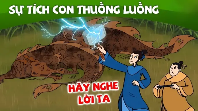 Tóm tắt truyện Sự tích con thuồng luồng hay nhất
