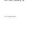 Khám phá kho tàng tục ngữ Việt Nam và ý nghĩa cuộc sống
