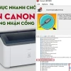 Máy In Canon 2900 Không Nhận Cổng USB Khắc Phục Tức Thì