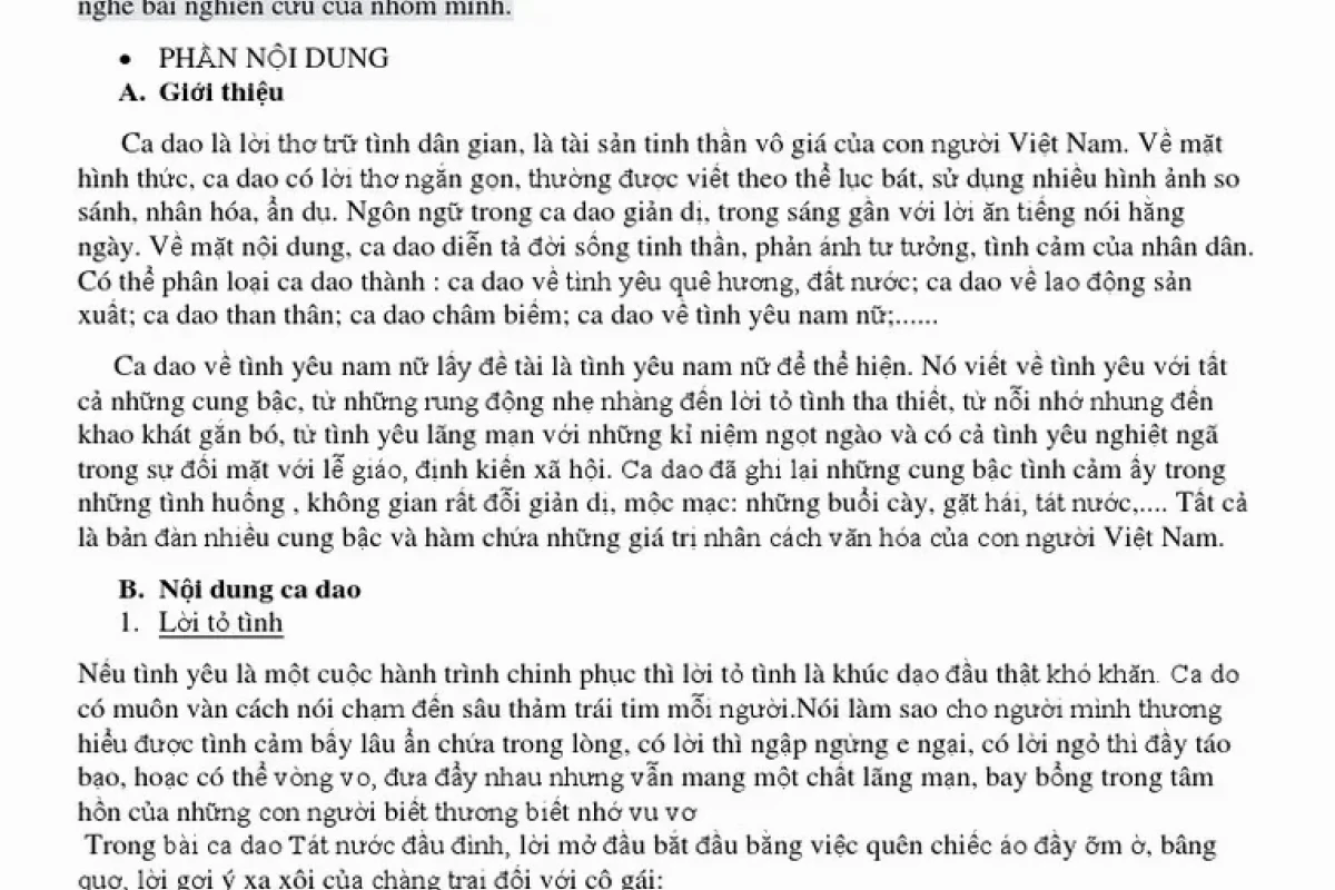 Khám Phá Vẻ Đẹp Ca Dao Tình Yêu Đôi Lứa