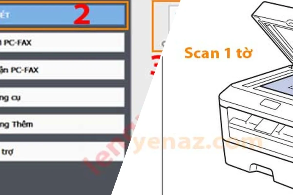 Hướng dẫn Chi tiết Cách Scan Máy In Brother Đơn Giản