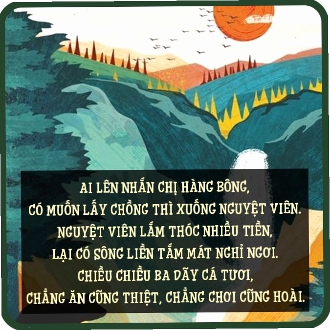 Cảnh chợ quê nhộn nhịp