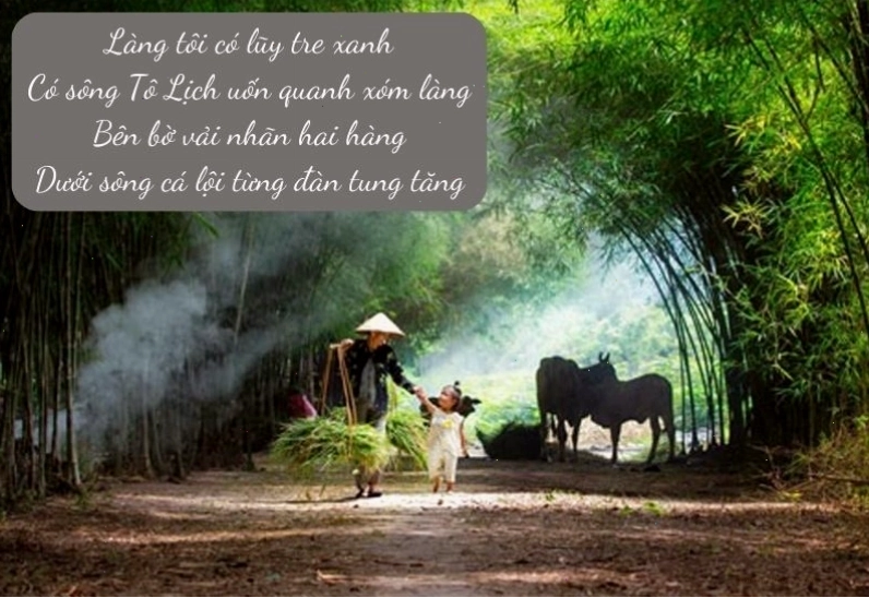 Hình ảnh minh họa câu ca dao tục ngữ về lòng yêu nước