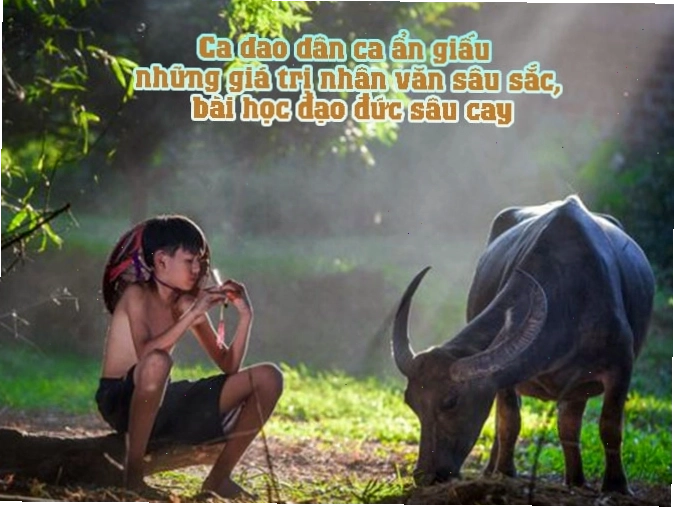 Hình ảnh minh họa cho vẻ đẹp của ca dao dân ca Việt Nam