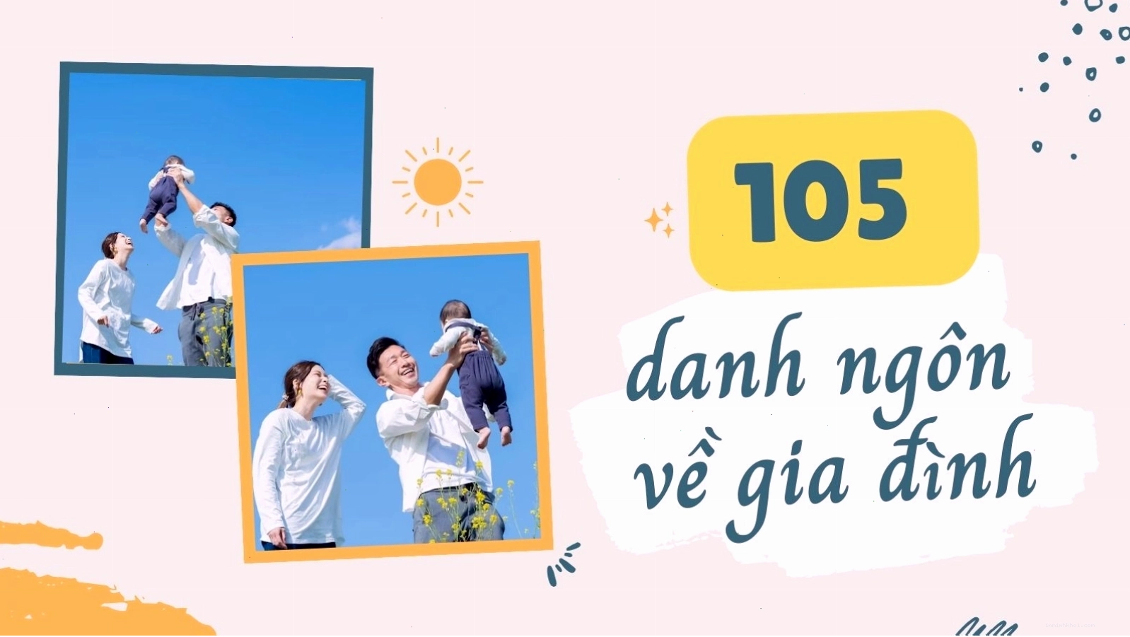 Hình ảnh tượng trưng cho sự đoàn kết gia đình