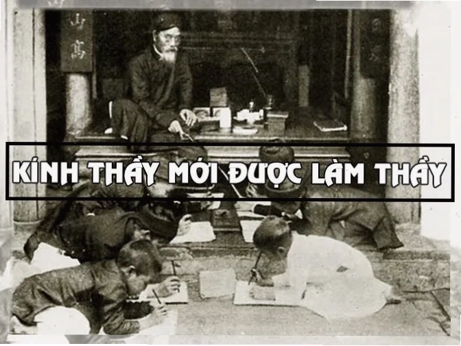 Học sinh tặng hoa tri ân thầy cô giáo
