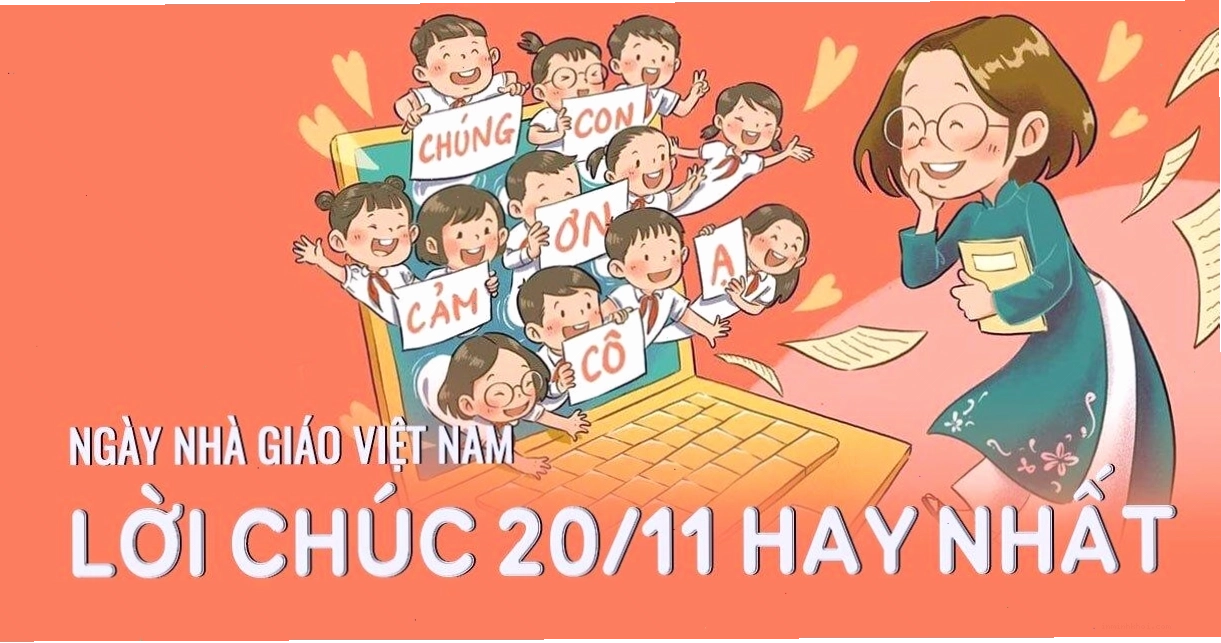 Lời chúc ý nghĩa dành tặng thầy cô nhân ngày 20/11
