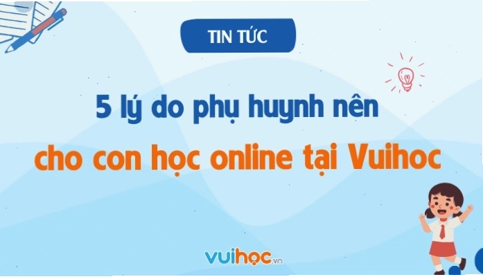 Lợi ích của việc học online tại Vuihoc