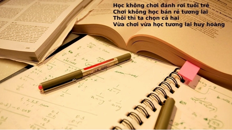 Minh họa ý nghĩa của các câu ca dao về học tập trong đời sống
