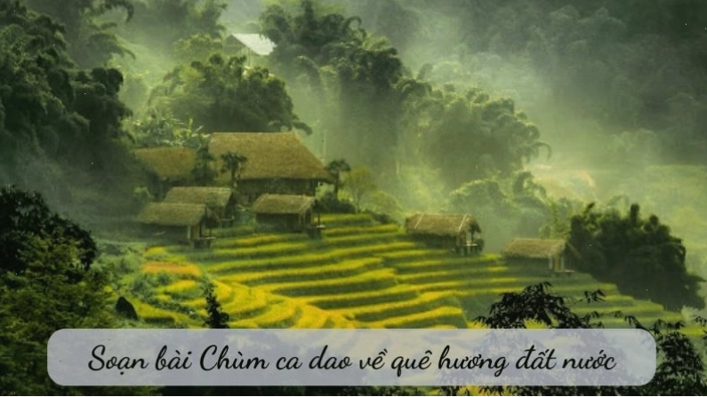 Vẻ đẹp đồng quê trong chùm ca dao quê hương đất nước