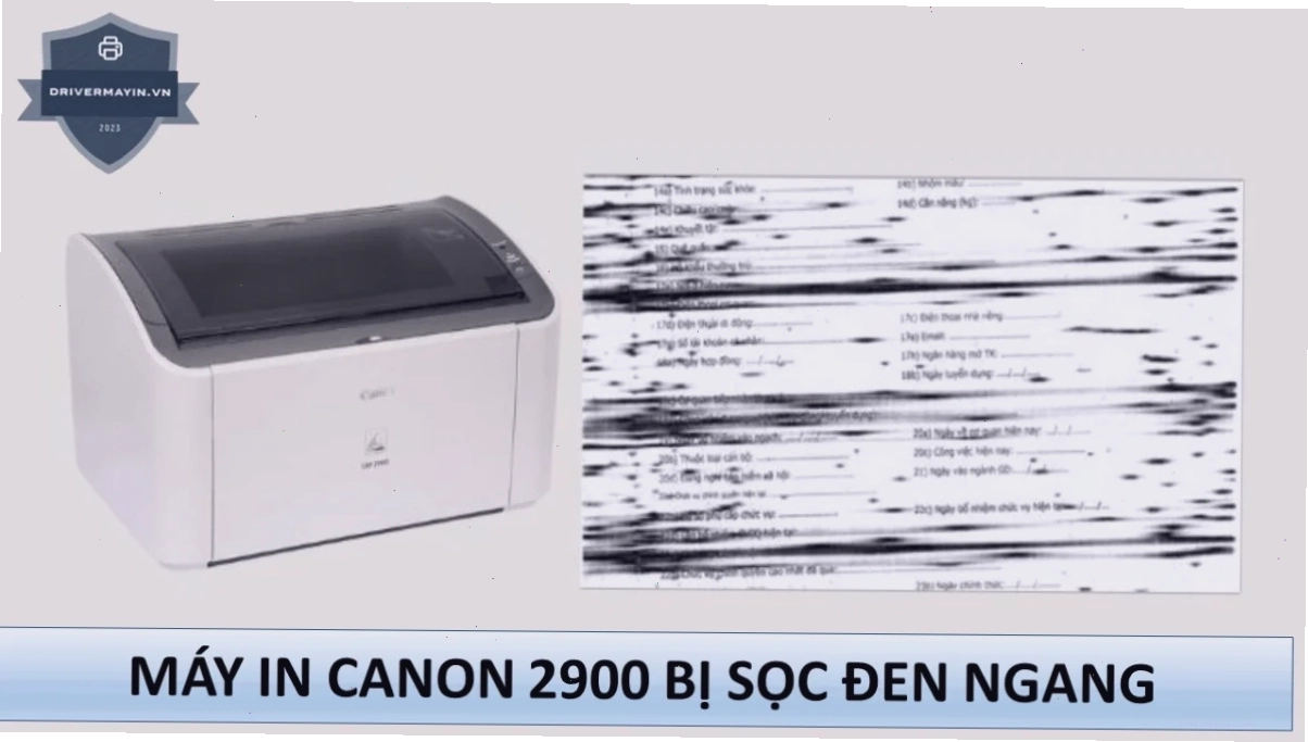 Bảng quy trình bảo trì máy in Canon LBP 2900 định kỳ