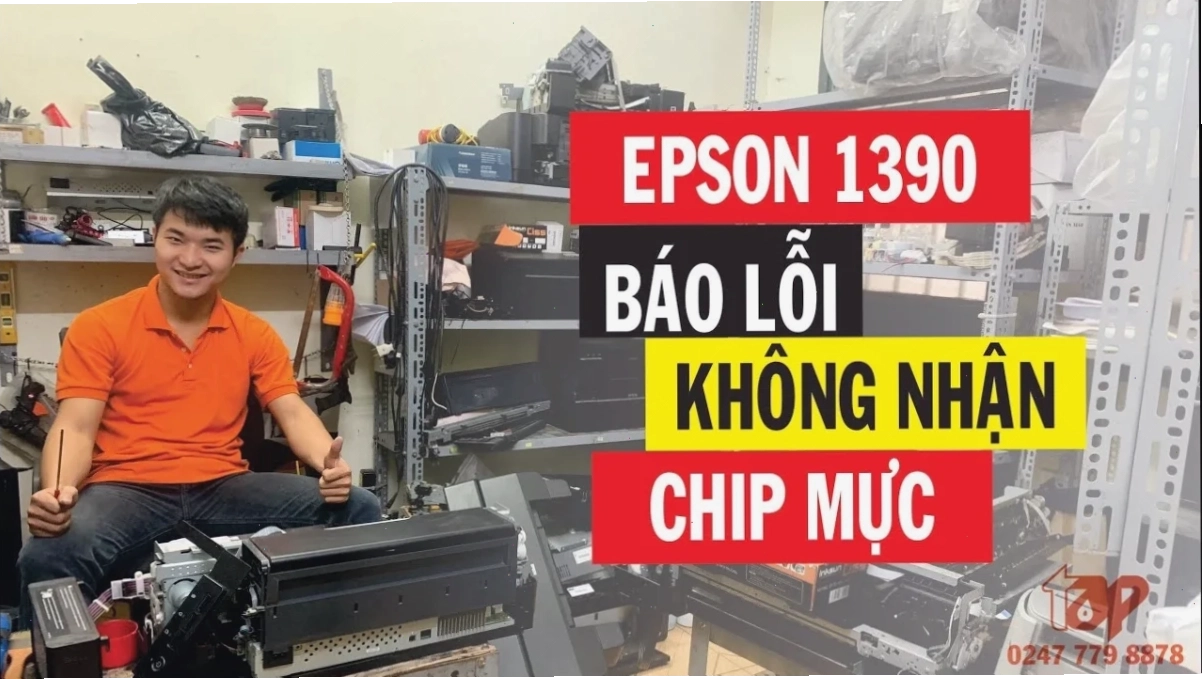 Bảo dưỡng máy in Epson 1390 định kỳ